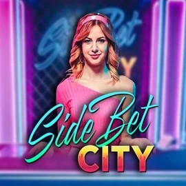 Side Bet City slot visual from Evolution available on safecasinokasyno.com
