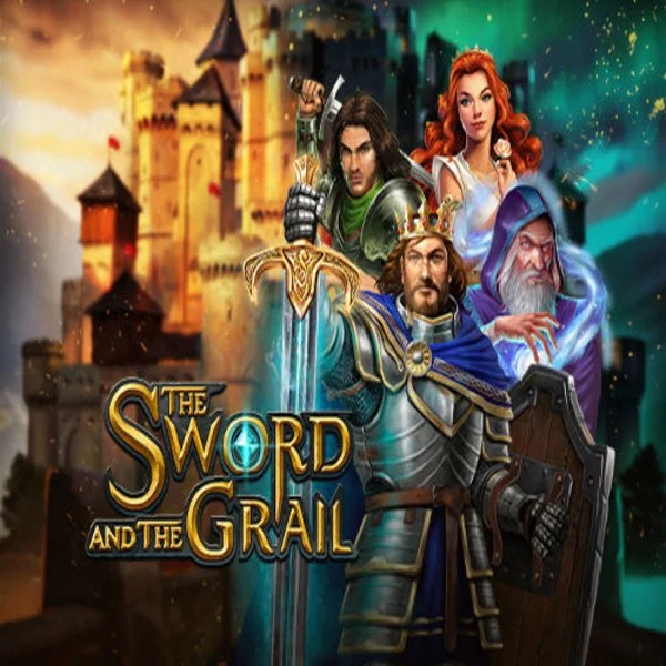 The Sword and the Grail casino game by Play'n GO – featured logo at Safe Casino